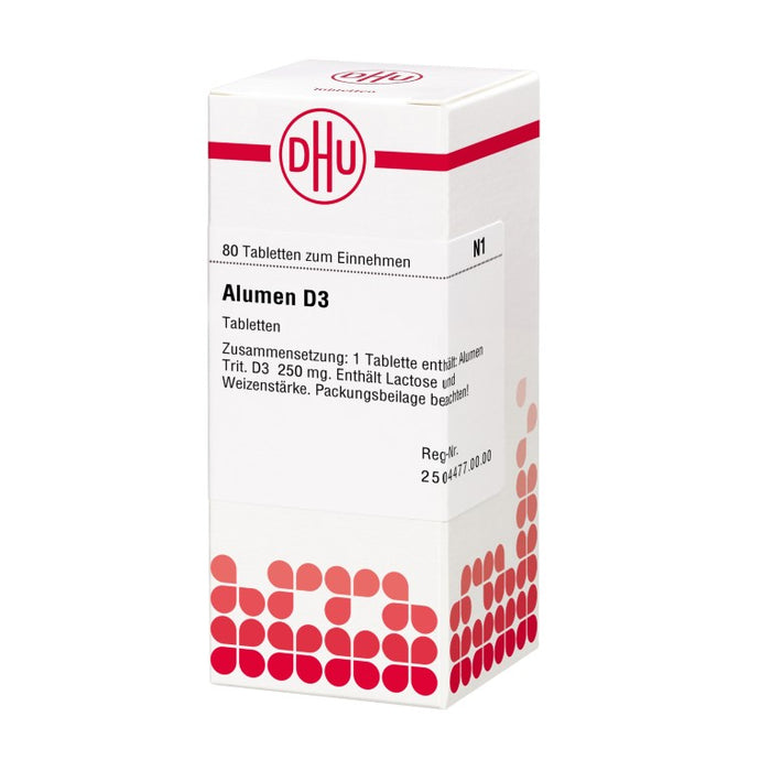 DHU Alumen D3 Tabletten, 80 St. Tabletten