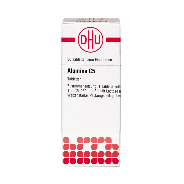 Alumina C5 DHU Tabletten, 80 St. Tabletten