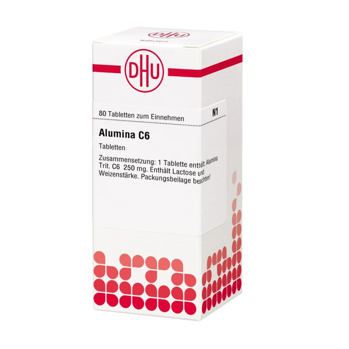 DHU Alumina C6 Tabletten, 80 pcs. Tablets