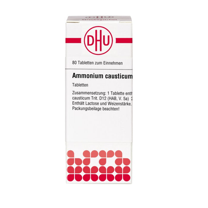 DHU Ammonium causticum D12 Tabletten, 80 pc Tablettes