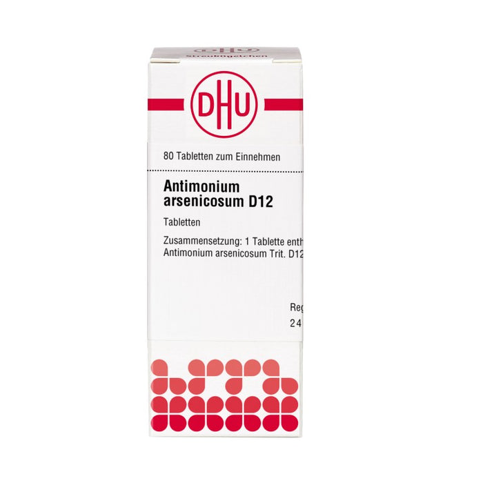 DHU Antimonium arsenicosum D12 Tabletten, 80 pcs. Tablets