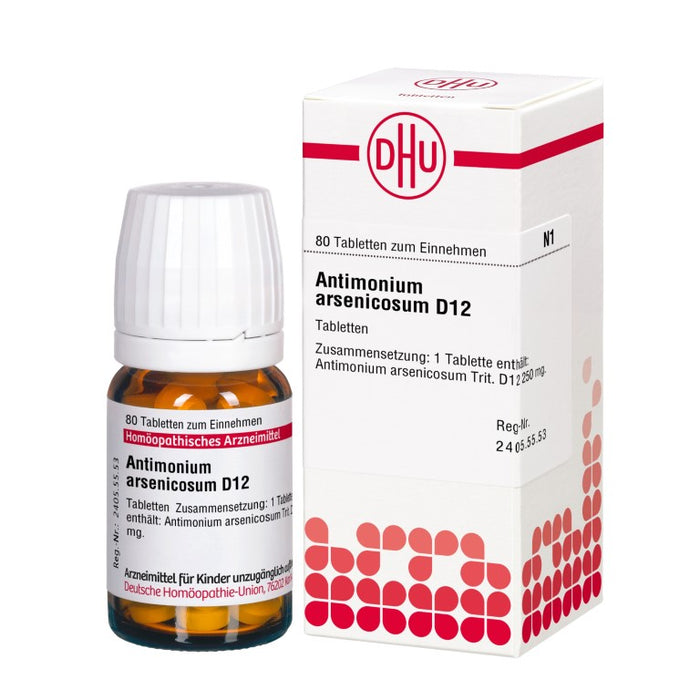 DHU Antimonium arsenicosum D12 Tabletten, 80 pcs. Tablets