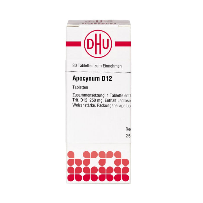 DHU Apocynum D12 Tabletten, 80 pcs. Tablets