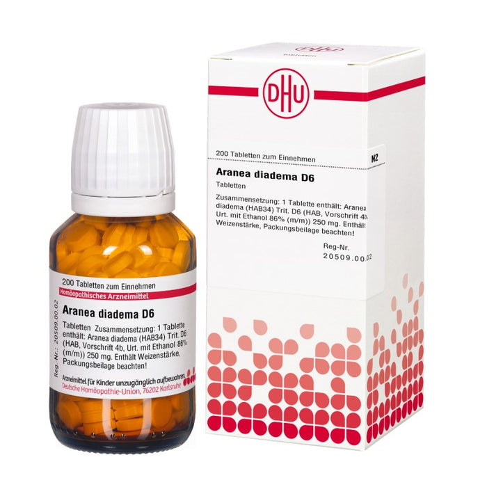 DHU Aranea diadema D6 Tabletten, 200 St. Tabletten