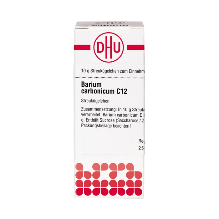 Barium carbonicum C12 DHU Globuli, 10 g Globuli