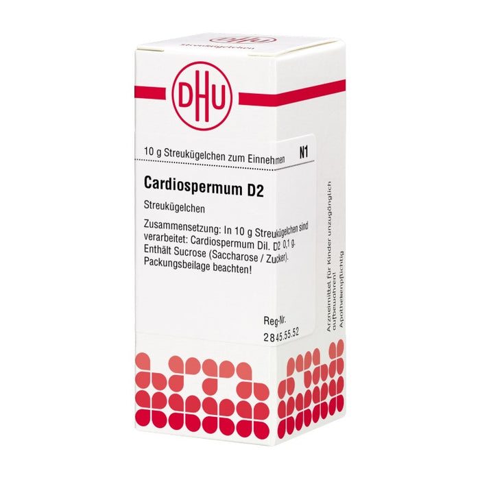 DHU Cardiospermum D2 Streukügelchen, 10 g Globules