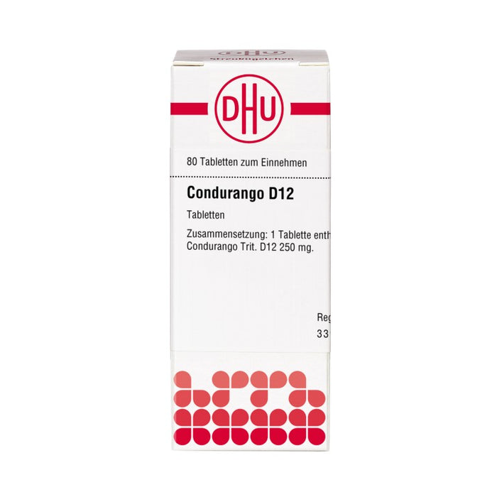 DHU Condurango D12 Tabletten, 80 pcs. Tablets