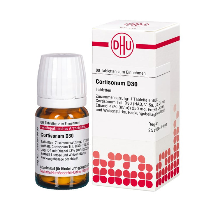 DHU Cortisonum D30 Tabletten, 80 pcs. Tablets