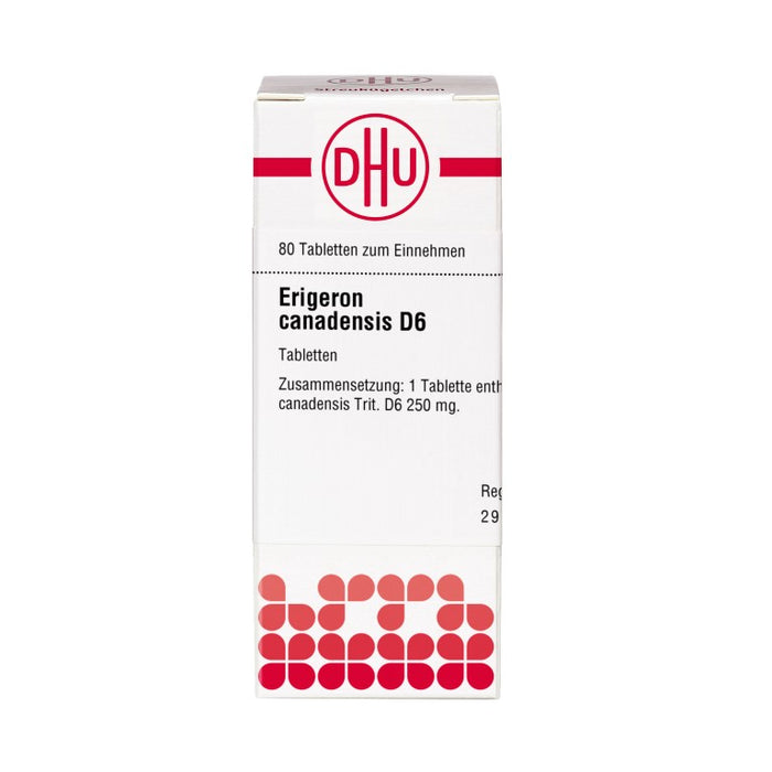 DHU Erigeron canadensis D6 Tabletten, 80 pc Tablettes