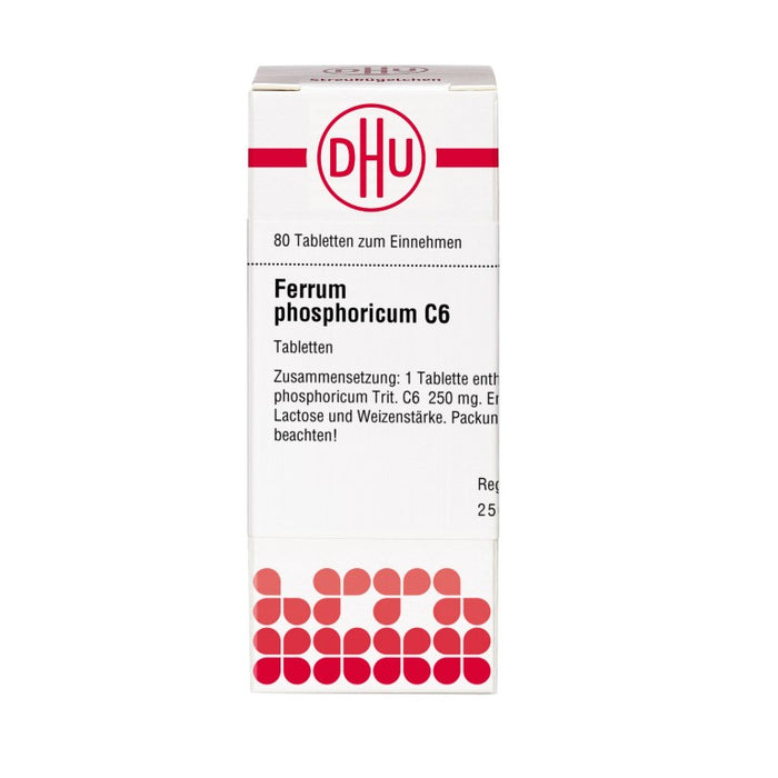 DHU Ferrum phosphoricum C6 Tabletten, 80 pcs. Tablets