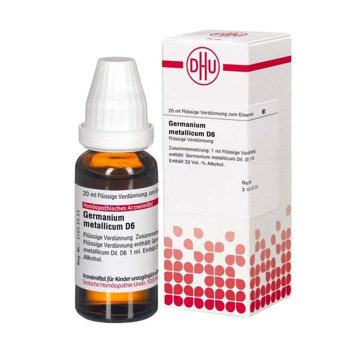 DHU Germanium metallicum D6 Dilution, 20 ml Lösung