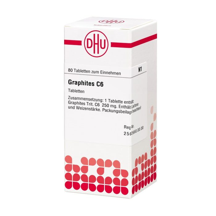 DHU Graphites C6 Tabletten, 80 pcs. Tablets