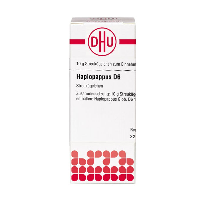 DHU Haplopappus D6 Streukügelchen, 10 g Globules