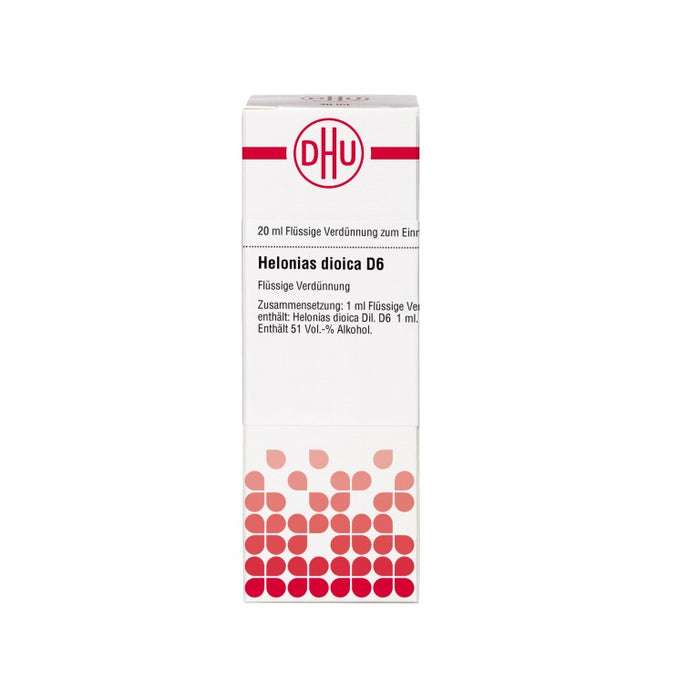 Helonias dioica D6 DHU Dilution, 20 ml Lösung