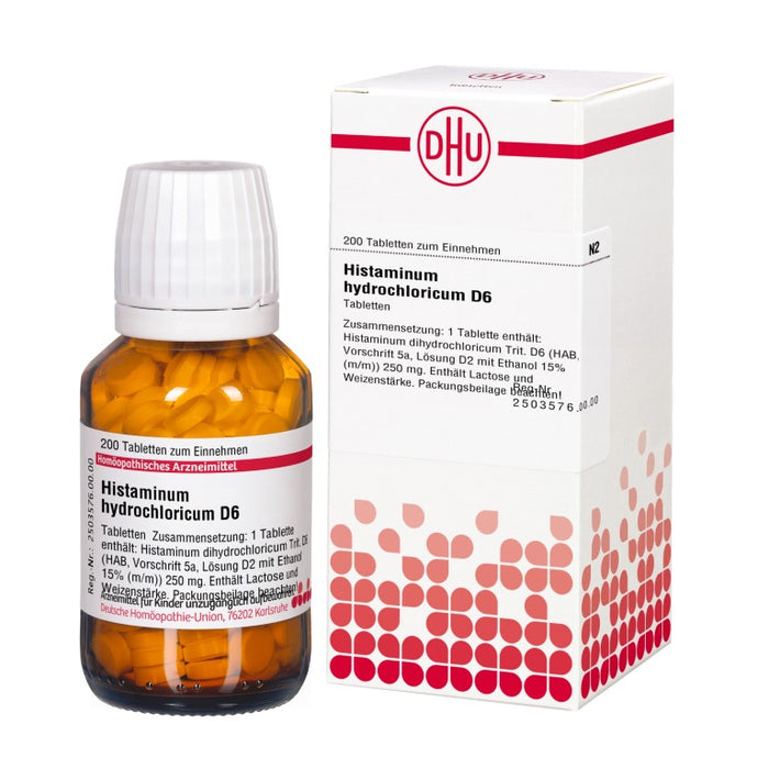 DHU Histaminum hydrochloricum D6 Tabletten, 200 St. Tabletten