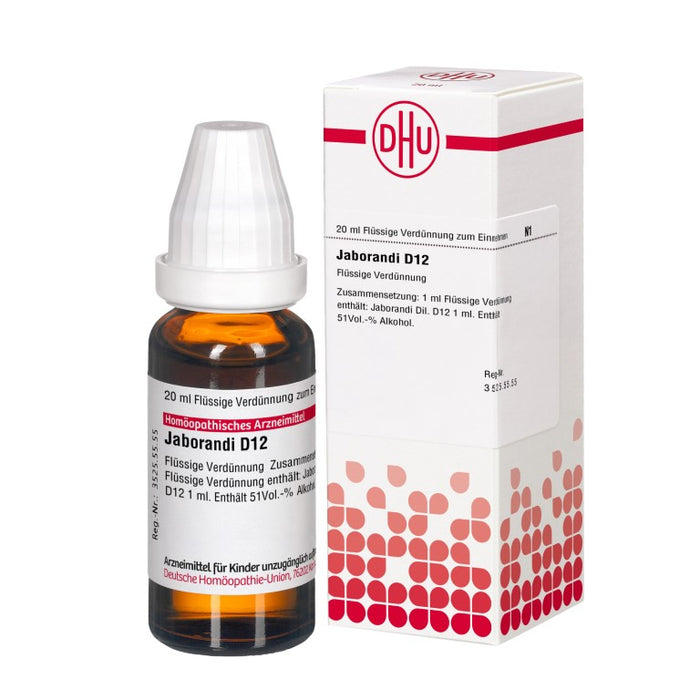 Jaborandi D12 DHU Dilution, 20 ml Lösung