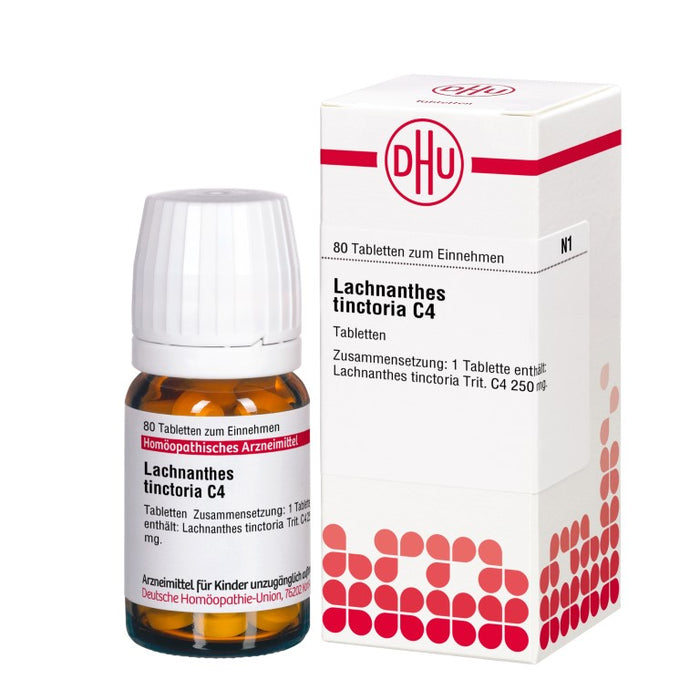 Lachnanthes tinctoria C4 DHU Tabletten, 80 St. Tabletten