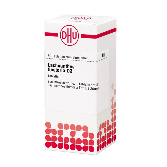 DHU Lachnanthes tinctoria D3 Tabletten, 80 pc Tablettes