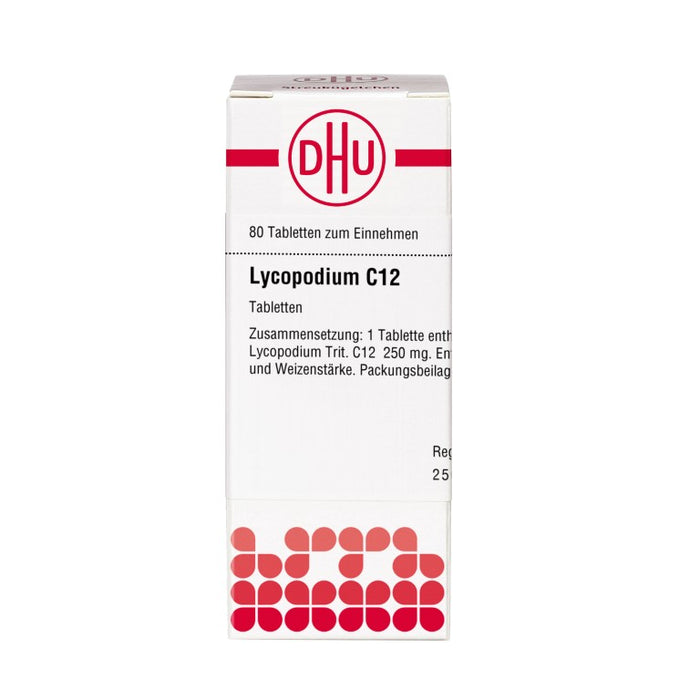 DHU Lycopodium C12 Tabletten, 80 pc Tablettes