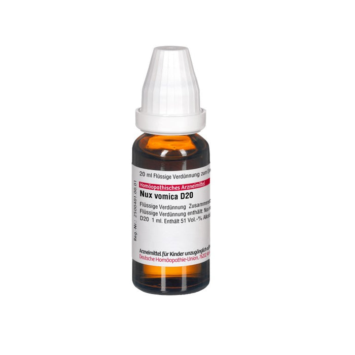 DHU Nux vomica D20 Dilution, 20 ml Lösung