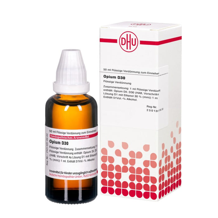 Opium D30 DHU Dilution, 50 ml Lösung