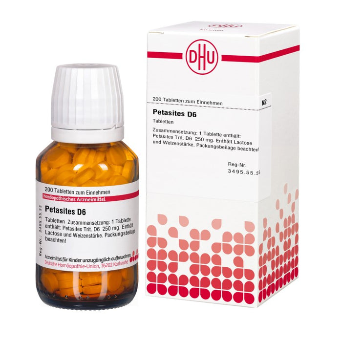 DHU Petasites D 6 Tabletten, 200 St. Tabletten