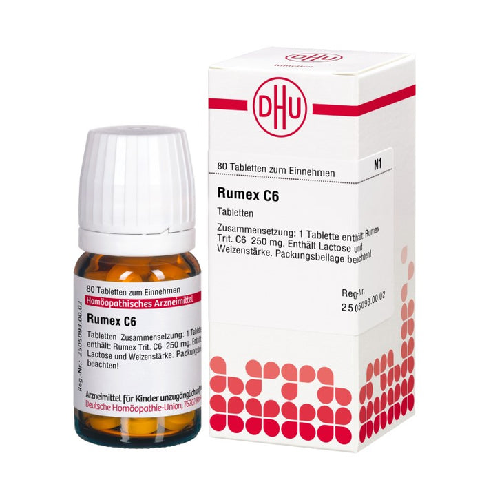 DHU Rumex C6 Tabletten, 80 pcs. Tablets