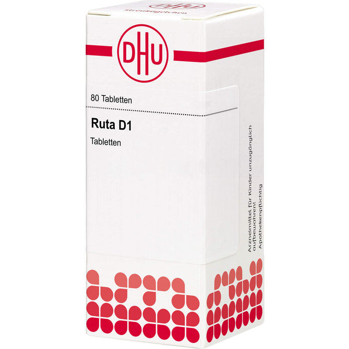 Ruta D1 DHU Tabletten, 80 St. Tabletten