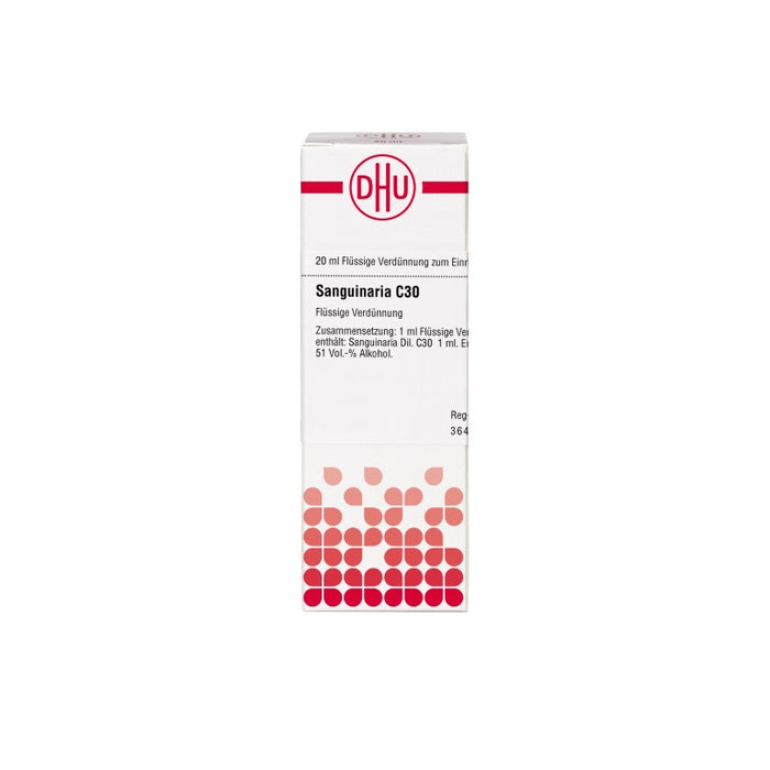 Sanguinaria C30 DHU Dilution, 20 ml Lösung