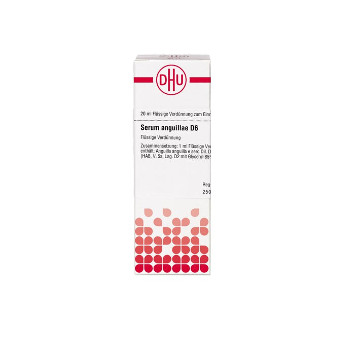 Serum anguillae D6 DHU Dilution, 20 ml Lösung