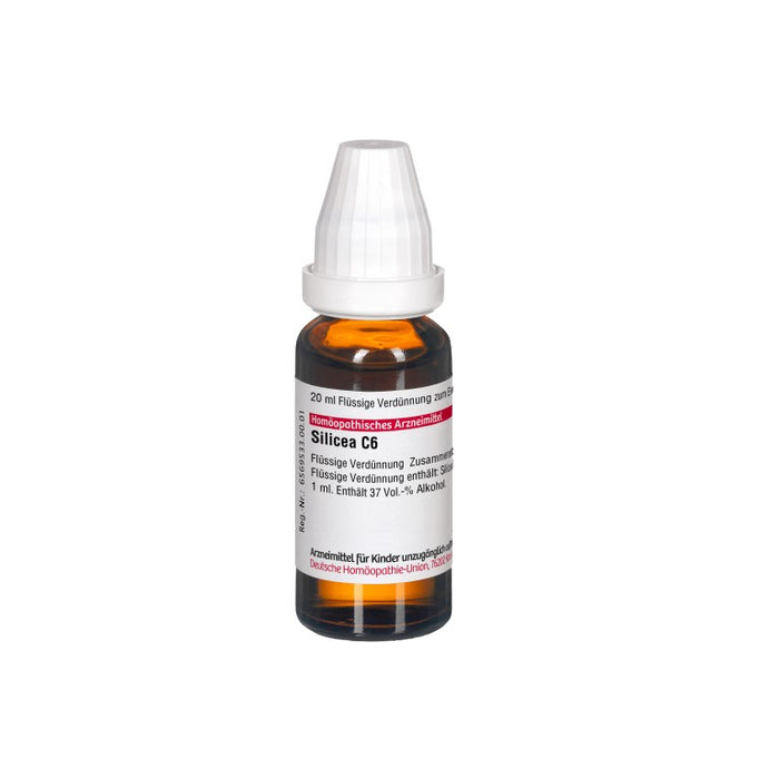 DHU Silicea C6 Dilution, 20 ml Lösung