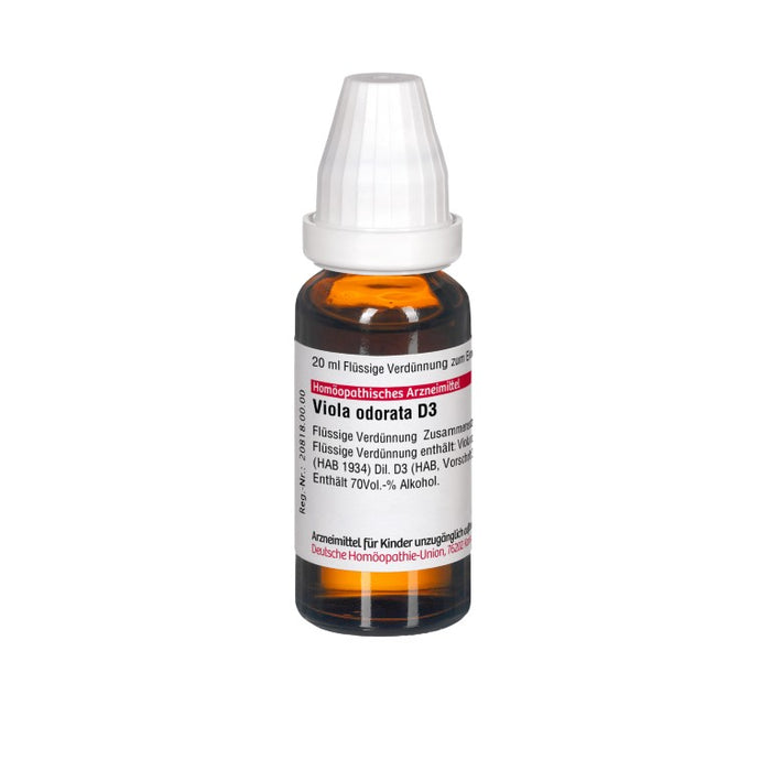 Viola odorata D3 DHU Dilution, 20 ml Lösung