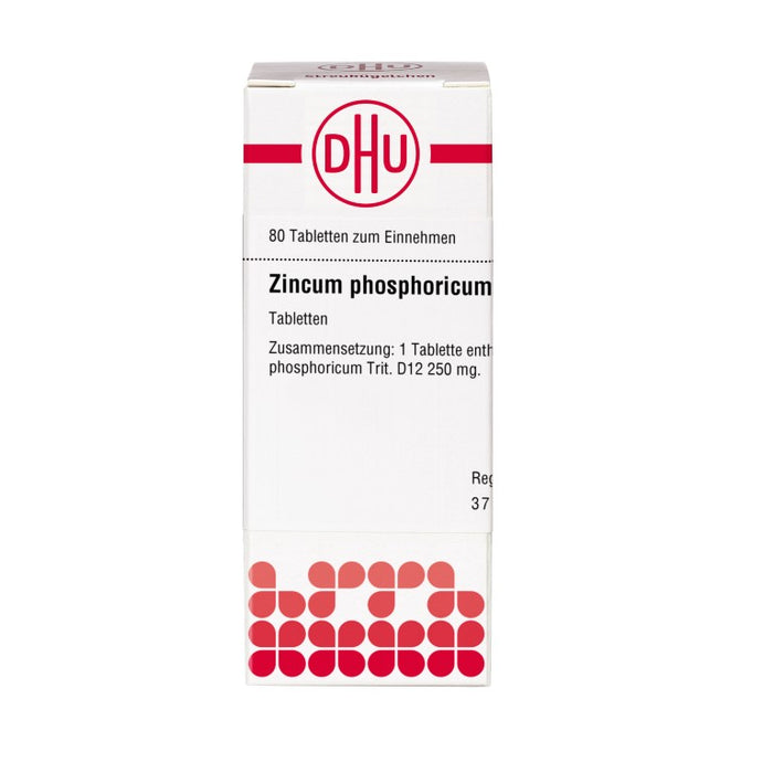 DHU Zincum phosphoricum D12 Tabletten, 80 St. Tabletten