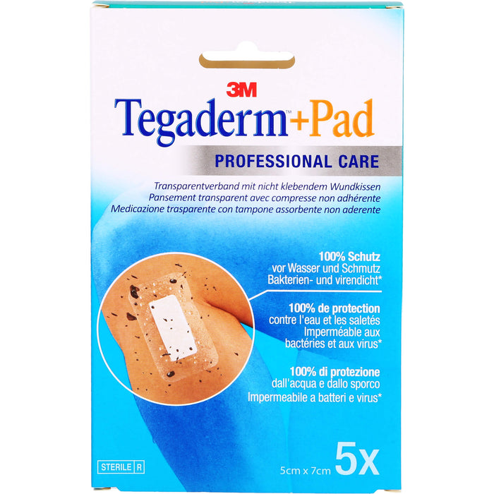 Tegaderm Plus Pad 3M 5,0cmx7,0cm, 5 pcs. Patch