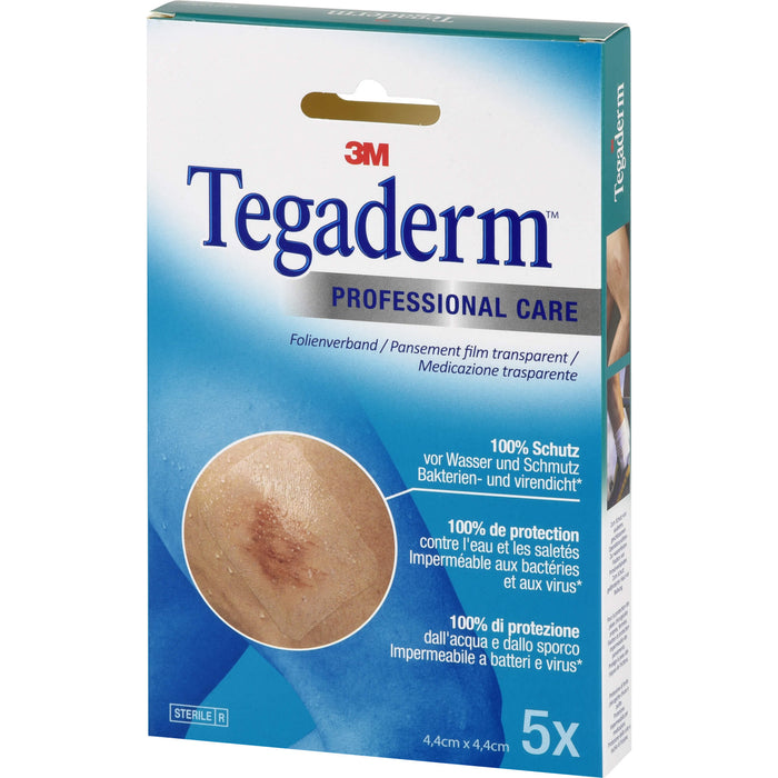 Tegaderm 3M Film Folienverband 4,4 cm x 4,4 cm, 5 pc Pansement