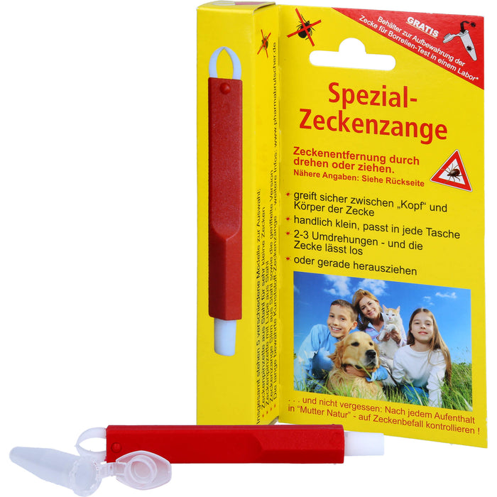 Pharma Brutscher Spezial-Zeckenzange, 1 pcs. Tick remover