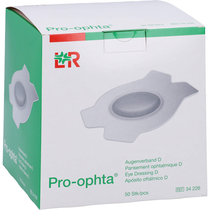 Pro Ophta Augenverband D, 50 St VER