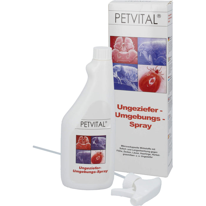 PETVITAL UNGEZIEFER UMGEBUNGSSPRAY, 500 ml LOE