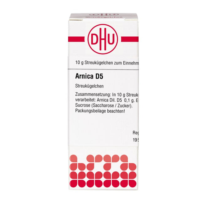 DHU Arnica D5 Streukügelchen, 10 g Globules