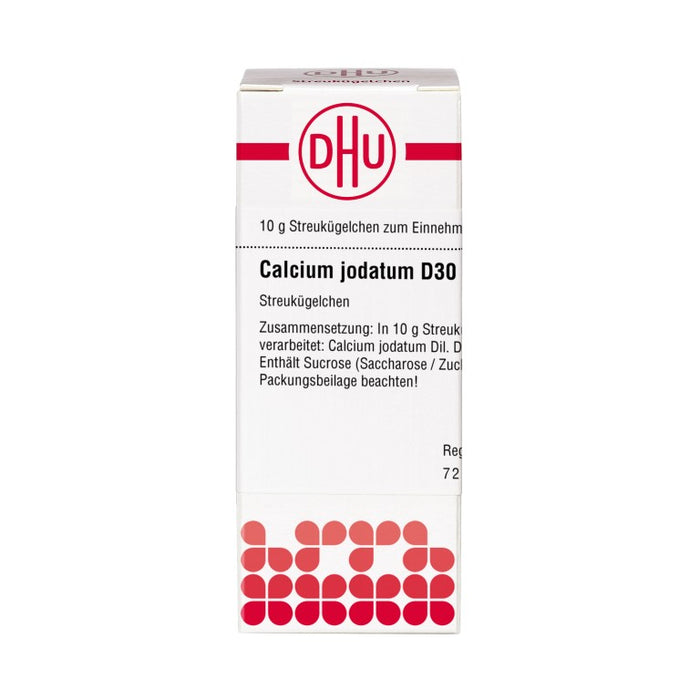 DHU Calcium jodatum D30 Streukügelchen, 10 g Globules