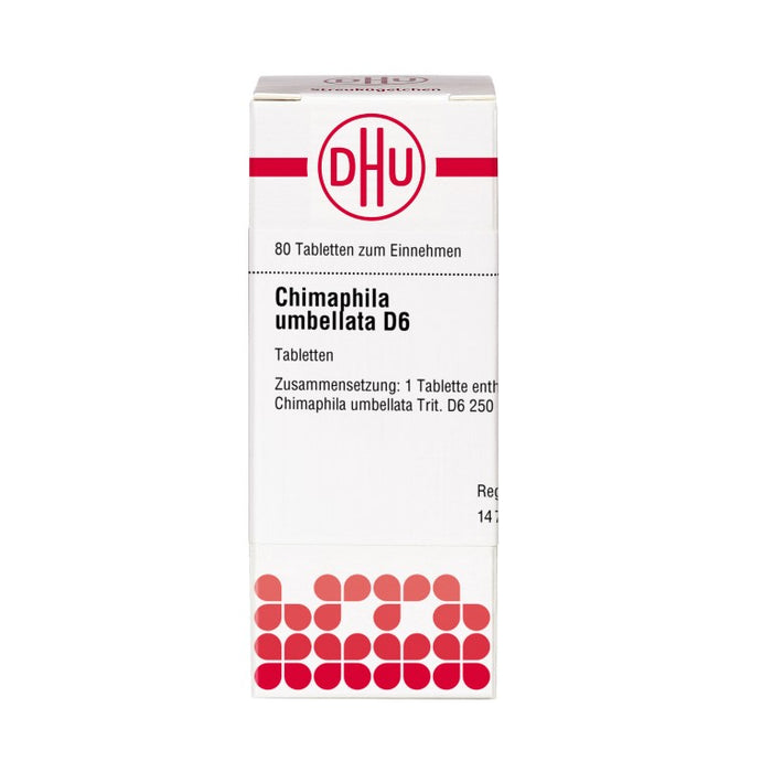 DHU Chimaphila umbellata D6 Tabletten, 80 St. Tabletten