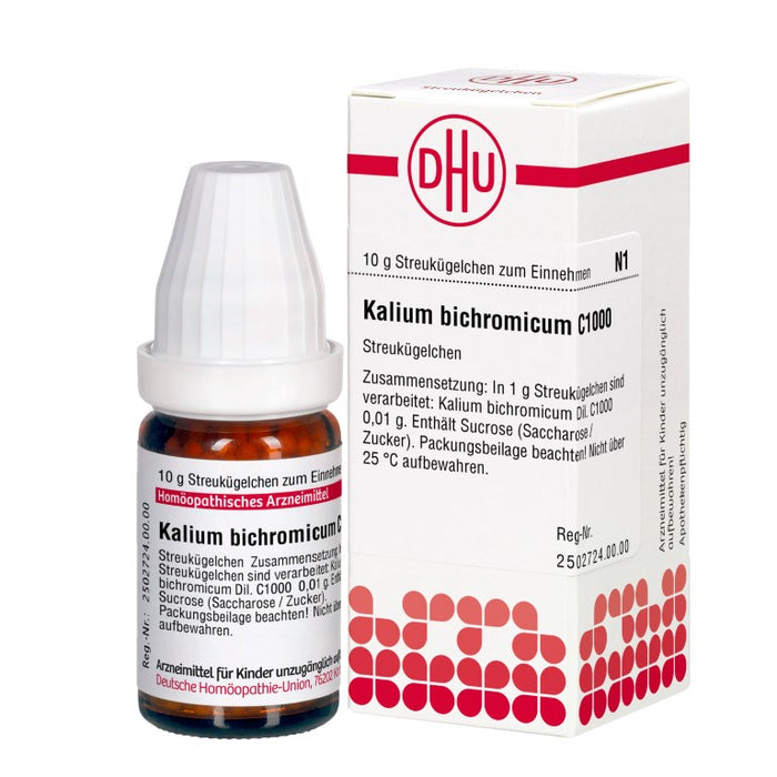 DHU Kalium bichromicum C1000 Streukügelchen, 10 g Globuli