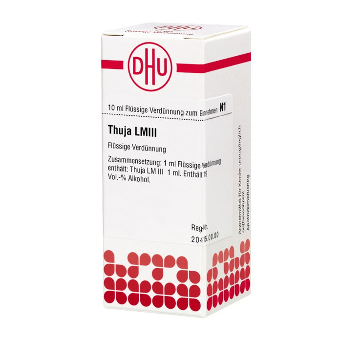 DHU Thuja LM III Dilution, 10 ml Lösung