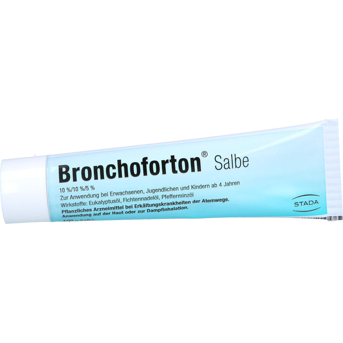 Bronchoforton Salbe bei Erkältungskrankheiten, 100 g Ointment