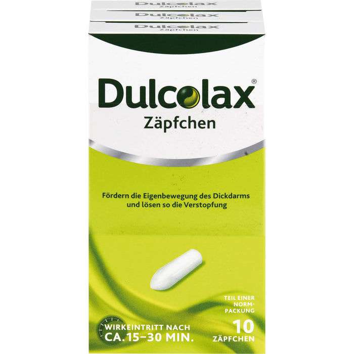 Dulcolax Zäpfchen Reimport EMRAmed, 30 St. Zäpfchen