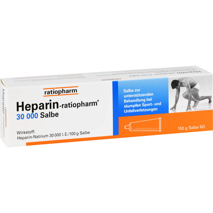 Heparin-ratiopharm 30 000 Salbe, 150 g Ointment