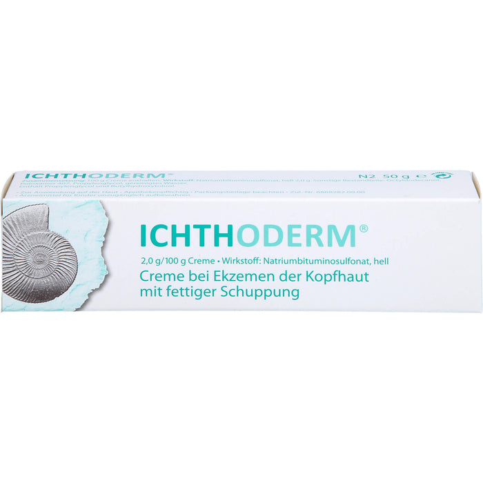 Ichthoderm Creme bei Kopfhautentzündungen, 50 g Creme