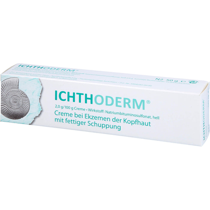 Ichthoderm Creme bei Kopfhautentzündungen, 50 g Crème