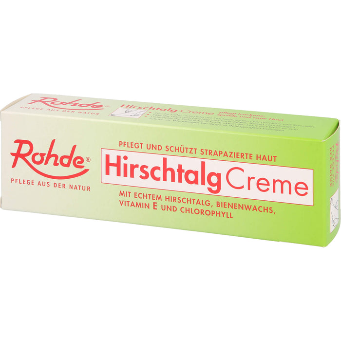 Rohde Hirschtalg Creme, 100 ml Creme