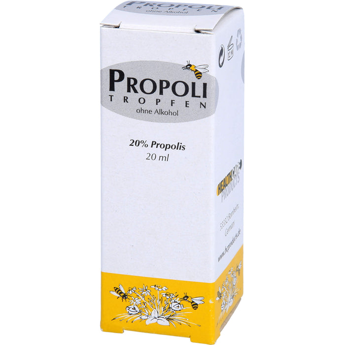 PROPOLI TROPFEN OHNE ALKOHOL, 20 ml Solution